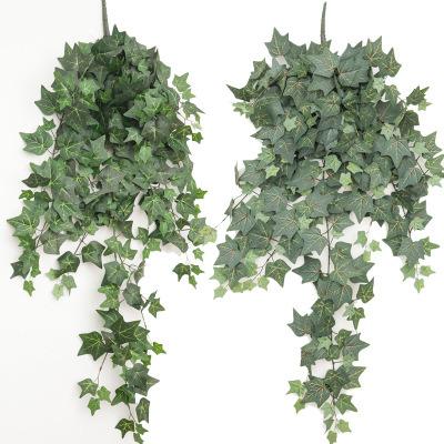 China Environmental Friendly Mock Ivy Leaves Ivy Creeper Pansy Plant Wall Decoration with Vines Vine Hanging Wall for sale