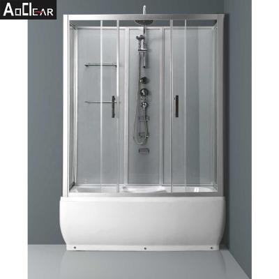 Cina 3 Sides Quadrant Shower Enclosure  MS-190-OLB  Modern Design Style in vendita