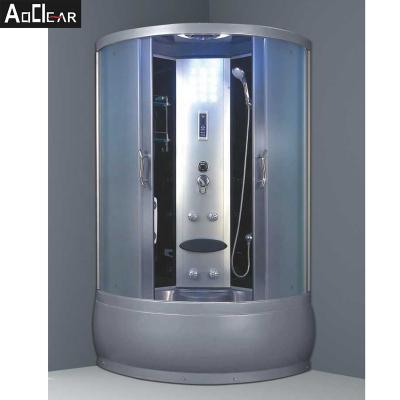 China Aokeliya modern corner ozone steam spa cubicle shower enclosure Te koop