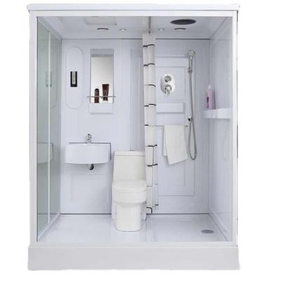 Cina Simple design hotel all in one shower unit all in one complete prefabricated modular bathroom pods in vendita