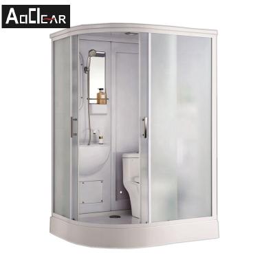 China Luxury White Acrylic Modular Bathroom Pods MS-9009 White Painted Te koop