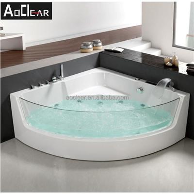 Chine C-400 Modern Shower Bathtub With Led Light Single Skirt White Black à vendre