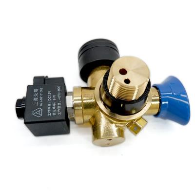 China High Pressure CNG Vehicle CNG Cylinder Valve With Solenoid For Vehicle for sale