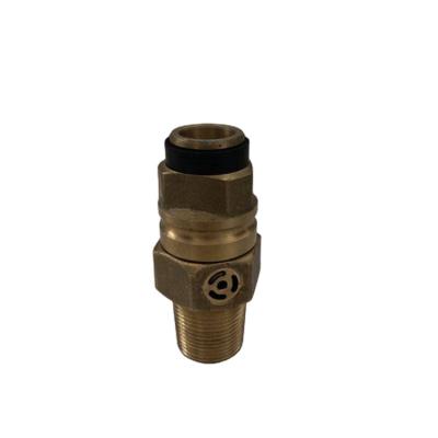 China General factory direct sales quick connect compact LPG cylinder valve with pressure release device for sale