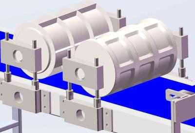 China Custom Capacity Puff Pastry Dough Making Machine / Hot Pockets Production Line for sale