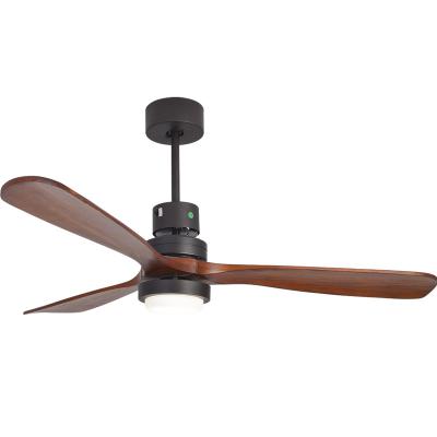 China Hotel Breezelux Silent Wind Restaurant Living Room Ceiling Fan Lights for sale