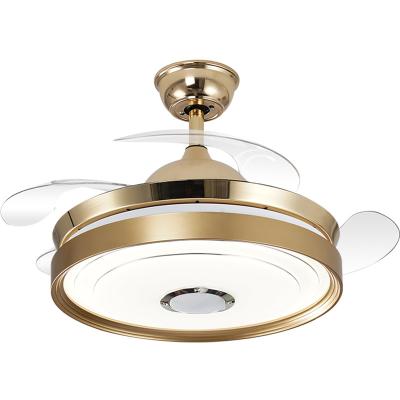 China Modern Breeze. Lux Remote Control 48 Inch Decorative Lighting Bedroom PC Blades Ceiling Fan With Light for sale