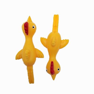 China Stress Relax Finger Slingshot Chick Fun Stretch Vent Tricky Toy Sticky Wall Pressure Relief TPR Factory Wholesale Stress Toys for sale