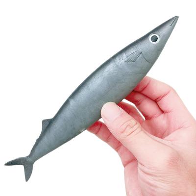 China Stress Relax High Quality Stress Reliever Soft Rubber Other Toy Set Stretch Fish Animal Toy Plastic for sale