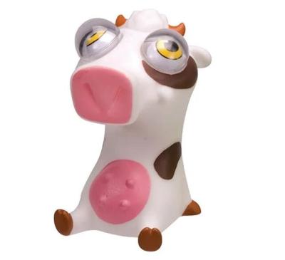 China Toy Custom Funny Animal POP Cartoon EYE Toys Cute Jumping Eye Squeezing Toy For Trigger Maker for sale