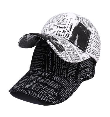 China Fashion 6 panel hip COMMON unisex noise quality sunscreen OEM custom print sports hat all over print trucker hats for sale