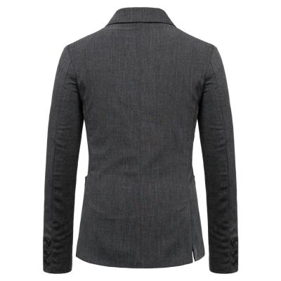 China Fashion Plus Size Men's Suit Jacket Two Buttons Anti-Wrinkle Suit Loungewear for sale