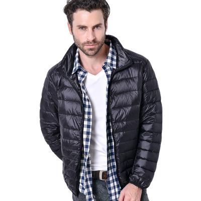 China Anti-wrinkle Winter Down Jackets Turn Down Collar Mens Big Down Jackets Men's Jacket for sale