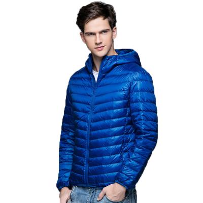 China Anti-wrinkle fashion down jacket men's short coat comfortable big jackets for men down for sale