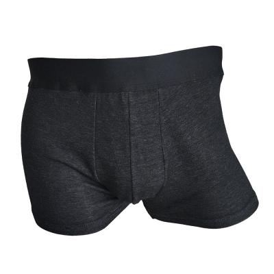 China Mens Breathable Underwear Modal Functional Boxer Briefs Solid Color Breathable Briefs for sale