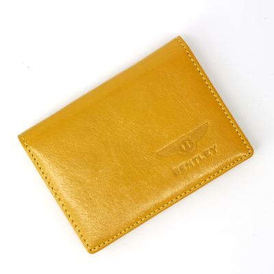 China ID Card Holder Good Quality Leather Wallet Credit Card Holder for sale