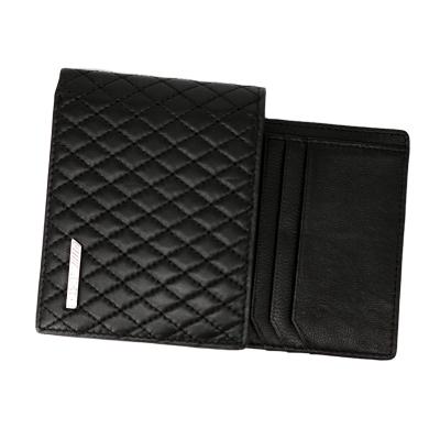 China Stylish Leather Backpack Business Card Holders Assured Quality and Quantity Wholesale Waterproof Business Card Money Clip for sale