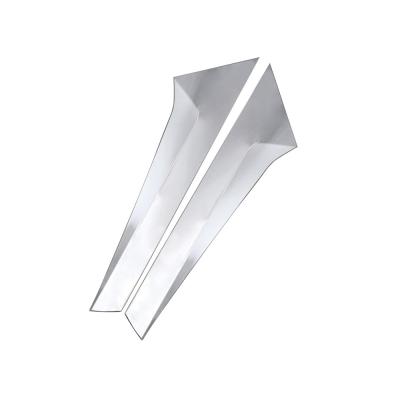 China Auto Spoiler Wing Triangle Trim For For Mercedes Benz GLE GLS 2020 Car Accessories ABS Chrome Car Accessories Rear Window Spoiler for sale