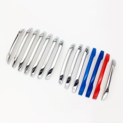 China ABS Plastic Car Front Center Grille Grill Inserts M Color Strip For BMW X3 G01 X4 G02 2018 2019 CAR ACCESSORIES for sale