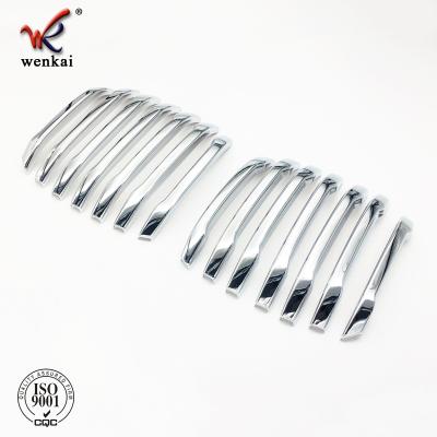 China ABS Chrome Car Front Grills Decor Trim Inserts Grille Strip For BMW X3 G01 X4 G02 2018+ Accessories for sale