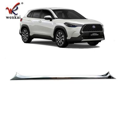 China Easy Installation ABS Chrome Rear Door Trim Trim For Toyota Corolla Cross 2020 2021 Car Accessories for sale