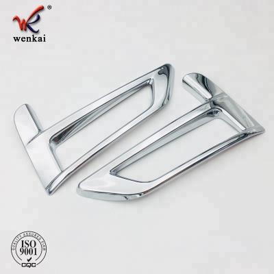 China ABS Chrome Trim Front Fog Light Lamp Cover ABS Chrome Car Accessories For Nissan Serena C27 ​​2016-2018 for sale