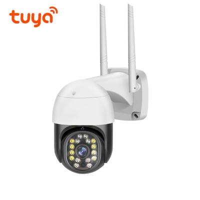 China PAN-TILT Factory Life 1080p Tuya Wifi Camera Hd 2mp CCTV Security Outdoor Wifi IP Ptz Smart Camera for sale