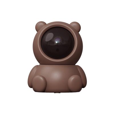 China 1080p Hd Digital Cam 2021 Hot Bear Appearance Top Selling Materials Audio Tracking Smart Camera With Smart App for sale