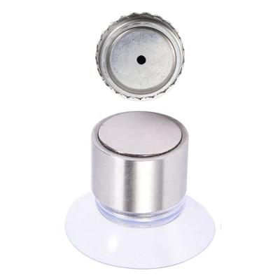 China Magnetic Punch Soap Holder Suction Cup Soap Organizer Free Float Magnetic Soap Holder for sale