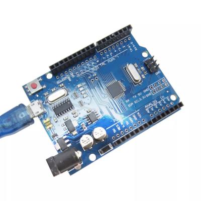 China Electronic Product Compatible With Audiino Starter Kit Atmega 328p Ch340 Development Board With Cable For ONU R3 for sale