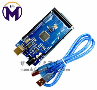 China Development board new version for MEGA2560 R3 upgraded CH340G with data cable for sale