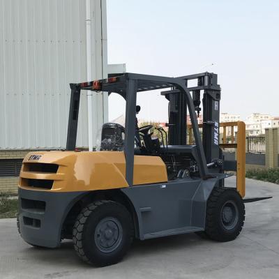 China Garment shops chinese diesel forklift 3 ton 5 ton 6 ton 7 ton montacargas forklift with side and japanese engine for sale