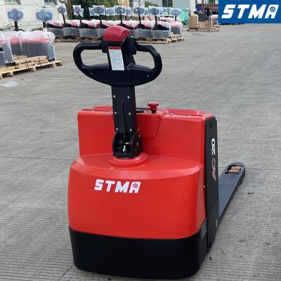 China Safety Easy Operation Canton Pallet Truck FOB Electric Pallet Jack Full 2ton 2.5ton 3ton STMA Forklift Truck for sale