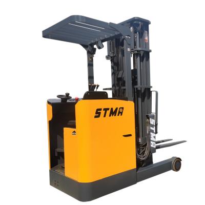 China Garment Shops STMA High Quality Narrow Side Forklift 2t 2.5t Reach Electric Truck 10m for sale