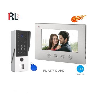 China Open Hot Sale 1080p Wireless Video Doorbell Camera Video Intercom Smart Doorbell Wireless Video Door Phone with Fingerprint to Open for sale