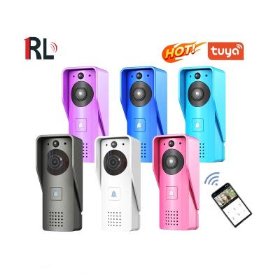 China Open outdoor wifi wireless doorbell camera Tuya video doorbell 1080p video door phone video ring intercom for sale