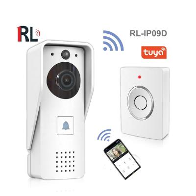 China Open smart wifi video wireless doorbell camera speaker tuya 1080p video intercom for sale