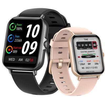 China Touch Screen Heart Rate Smart Watch BT Call Fitness Tracker 1.69 Screen IP67 Blood Pressure Sleep Monitor 2022