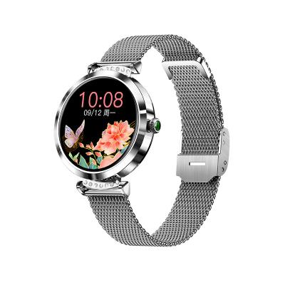 China Health NY22 Touch Screen Lady Luxury Fashion Smart Watch Blood Pressure Oxygen Heart Rate Waterproof IP68 1.09inch Screen Women Smartwatch for sale