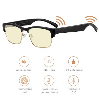 China Music Polarized Eyewear Handsfree Calling BT Glasses KY02 Smart Sports Outdoor Wireless Audio Sunglasses Anti-Blue Glasses 50