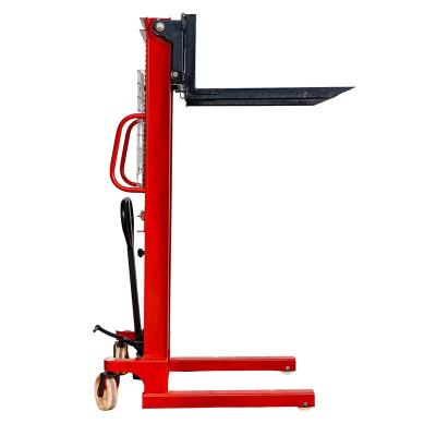 China Building Material Shops Hot Selling Self Loading Manual Stacker With Lifting Height 1.6-3meter for sale