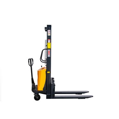 China Building Material Shops Factory Direct Sales New Safety Semi Electric Forklift For Handling Objects for sale