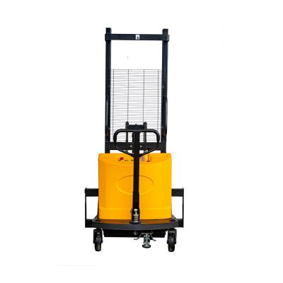 China Hot Selling High Quality Safety 1000kg 1500kg 2000kg Semi Electric Forklift From Building Material Stores for sale