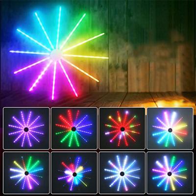 China RGBIC Music Atmosphere Fireworks LED Light Strip Lights USB Smart Sound Sensing with APP Control Dreamful Color Led for Bedroom for sale