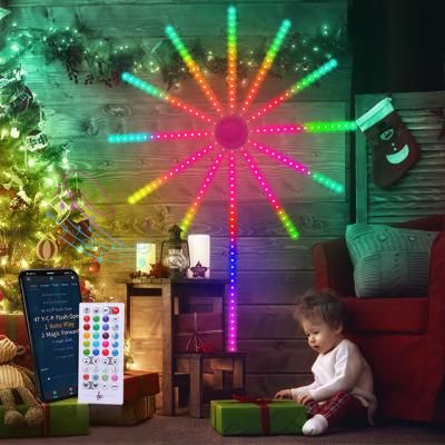 China LANDSCAPE USB Flashing Firework Lights Led Smart Sound Detection For Decoration for sale