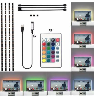 China INDOOR smart LED TV lamp with flexible LED lamp can be used for TV backlight with remote control for sale