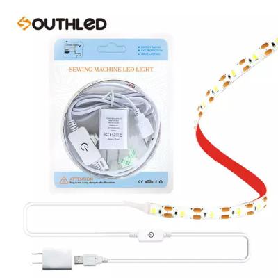 China Portable 2835 LED Warehouse Light Flexible Portable LED Strip Sewing Light Strip Touch Lighting for sale