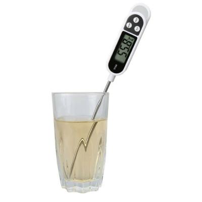 China Quick Response TP300 Digital LCD Display Probe Type Thermometer for Milk Oil Tea Soup Beer Temperature for sale