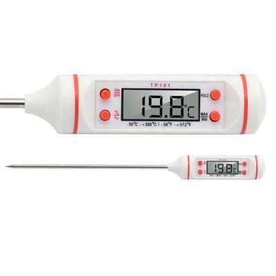 China Quick Response Household Kitchen Cooking Food Measuring Tool TP-101 Digital LCD Display Thermometer with 304 Probe for sale