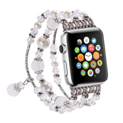 China Stainless Steel Health Band Smart Watch Strap Sublimation Silicone Link Dye Apple Watch Band For iWatch Band 38mm for sale